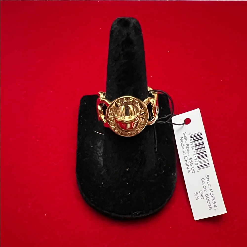 Marc Jacobs Gold and Silver Ring